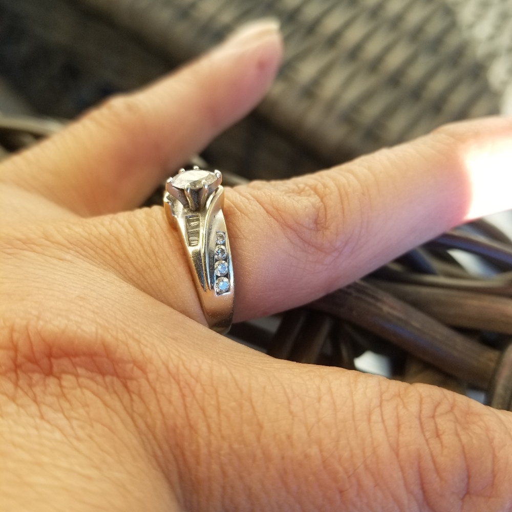 Leo Schachter LSC leo diamond vintage ring  14k - Picture 15 of 16